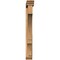 Ekena Millwork Balboa Traditional Smooth Bracket w/ Offset Brace, Western Red Cedar, 5 1/2"W x 36"D x 48"H BKT0604X36X48BOA01SWR - alternate 4